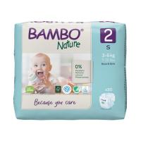 Эко-подгузники Bambo Nature 2 (3-6 кг), 30 шт купить в Воронеже