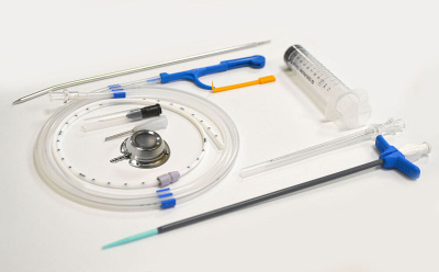 Система для венозно-артериального доступа c портом эллипсовидным PORT TI (титановым) с катетером 8 F и набором для установки купить оптом в Воронеже